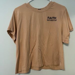 Faith Shirt. Matthew 17:20 XL
